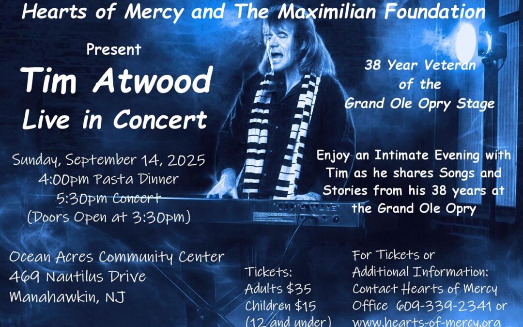 A Grand Ole Opry Legend Concert to Benefit Hearts of Mercy and Maximillian