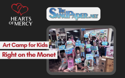 The Sandpaper: Art Camp for Kids Right on the Monet